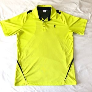 Fila Sport Golf Polo - Neon Green